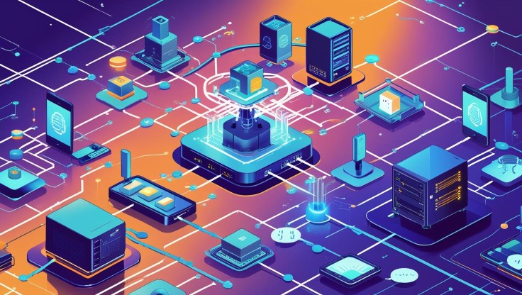Edge computing devices and IoT infrastructure for distributed AI processing