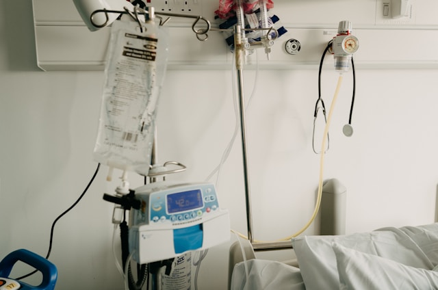 Healthcare monitoring system with patient tracking and fall detection technology